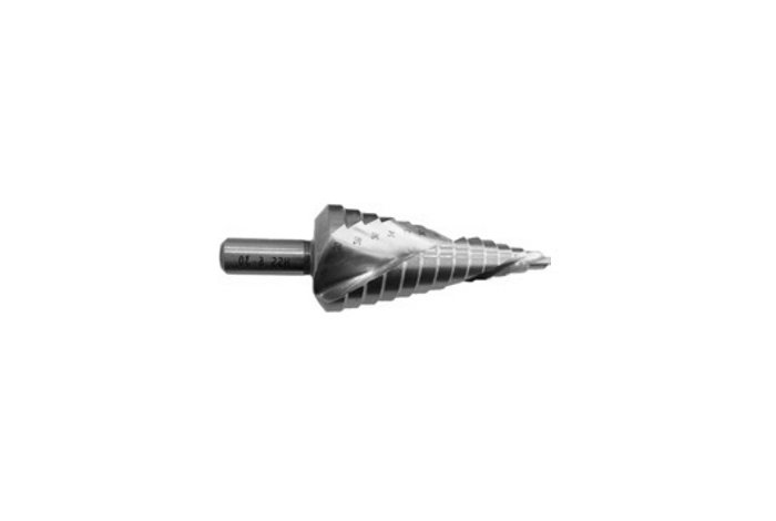 Stepped drill conical cut